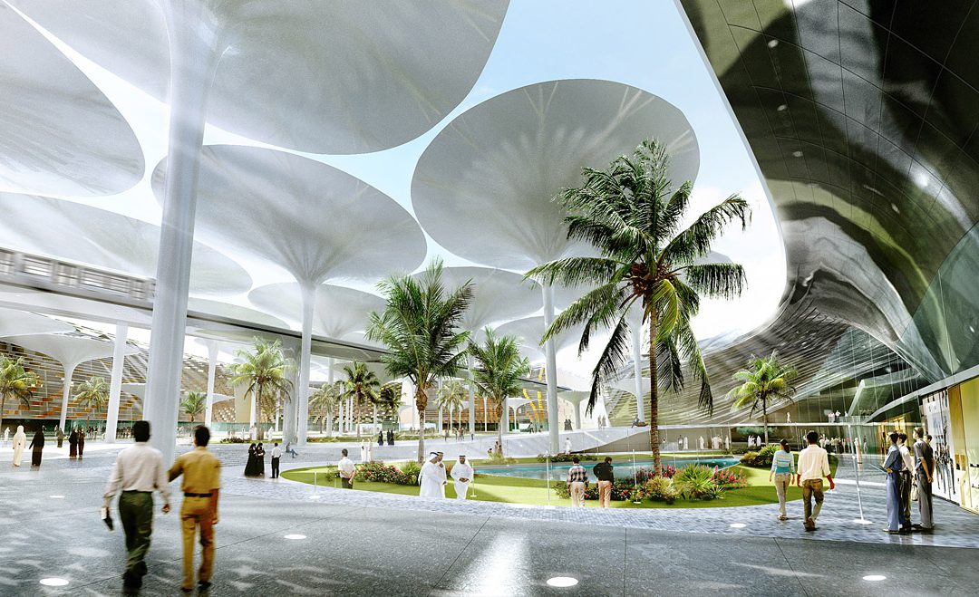 Masdar City, a sustainable eco-city