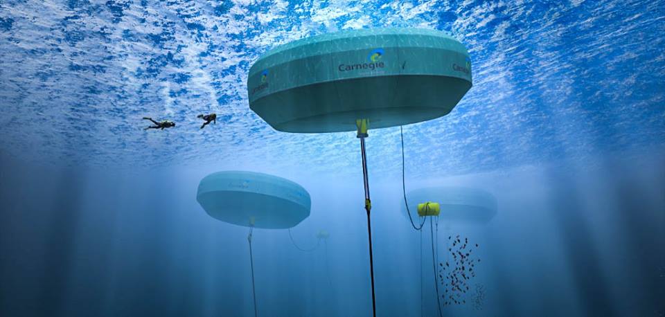 Wave energy and water production