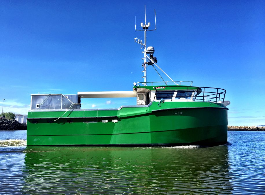 World’s first electric fishing boat