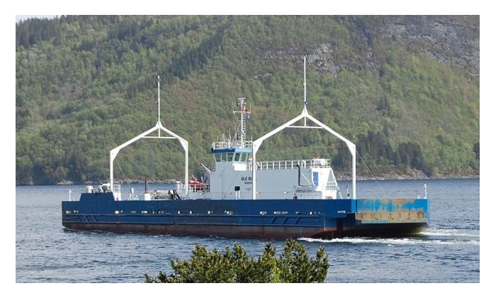 Hydrogen ferry in Norway