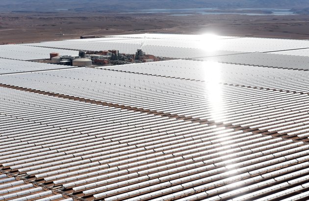 World’s largest concentrated solar plant