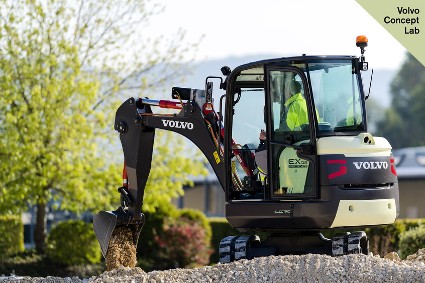 Volvo Group unveils construction’s first ever electric excavator